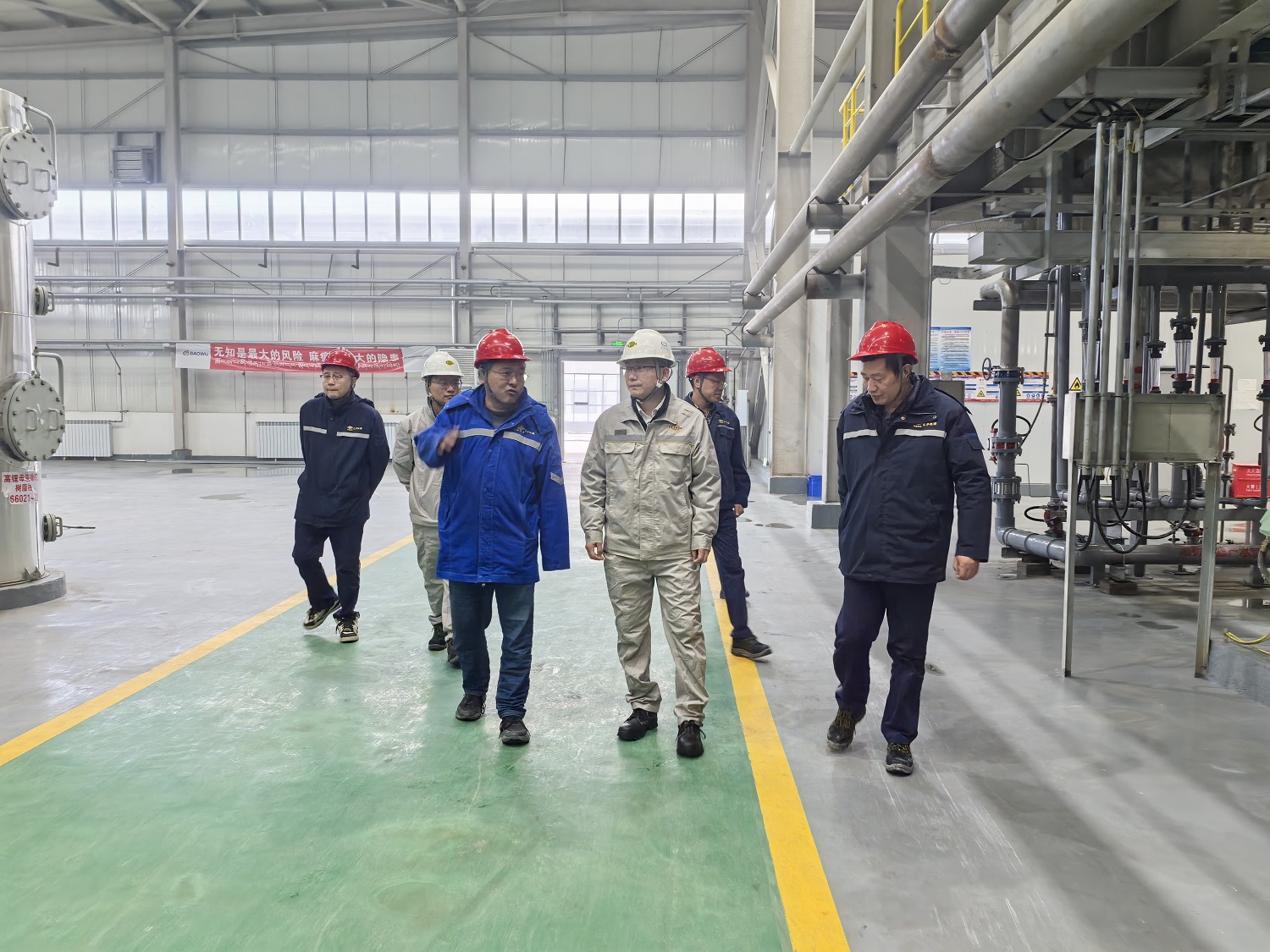 孟陳周到西藏扎布耶碳酸鋰項目檢查指導(dǎo)